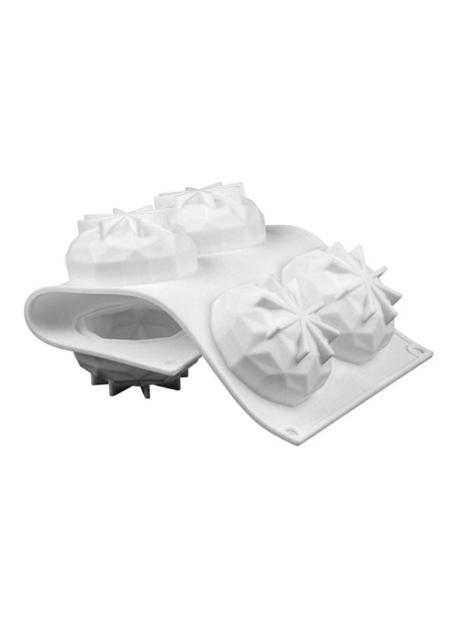 Sharpdo Silicone Cake Mould White 29.5x17.2x3.5cm - Image 3